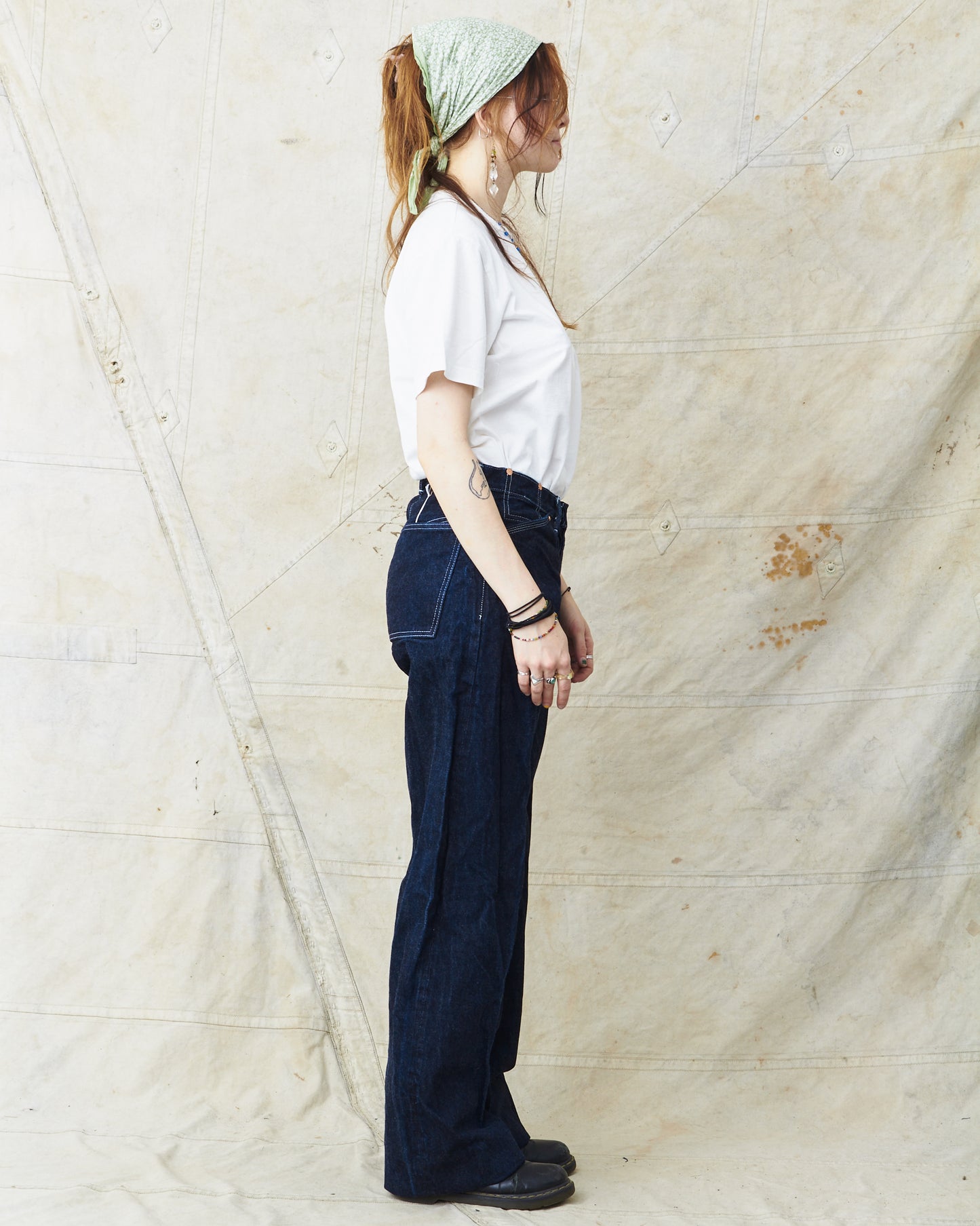 Tender Type 136 Oxford Jeans 16 oz Rinsed Selvage Denim