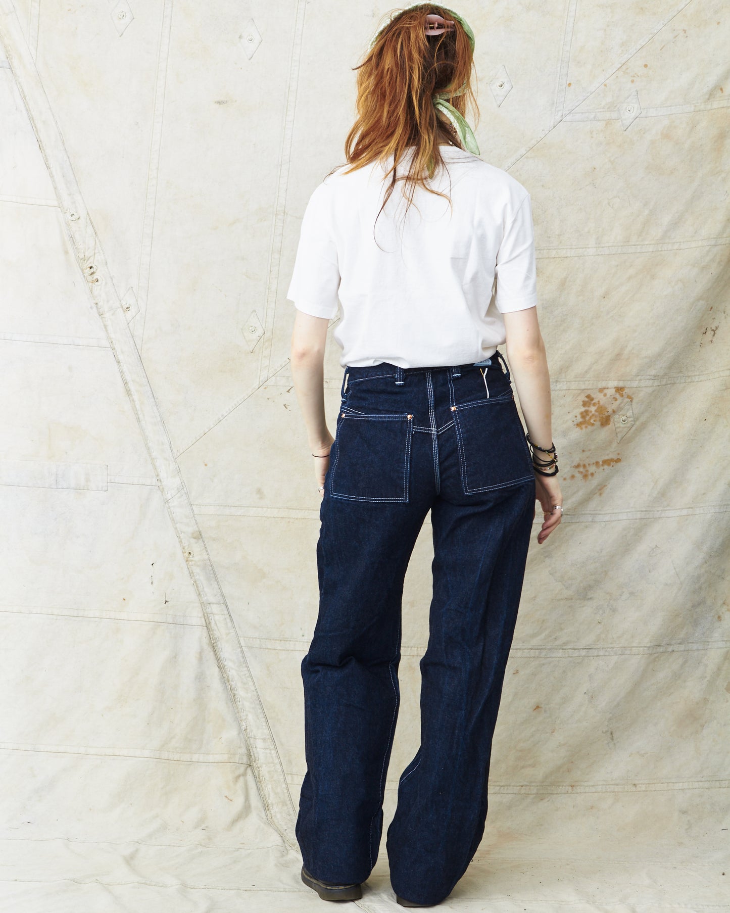 Tender Type 136 Oxford Jeans 16 oz Rinsed Selvage Denim