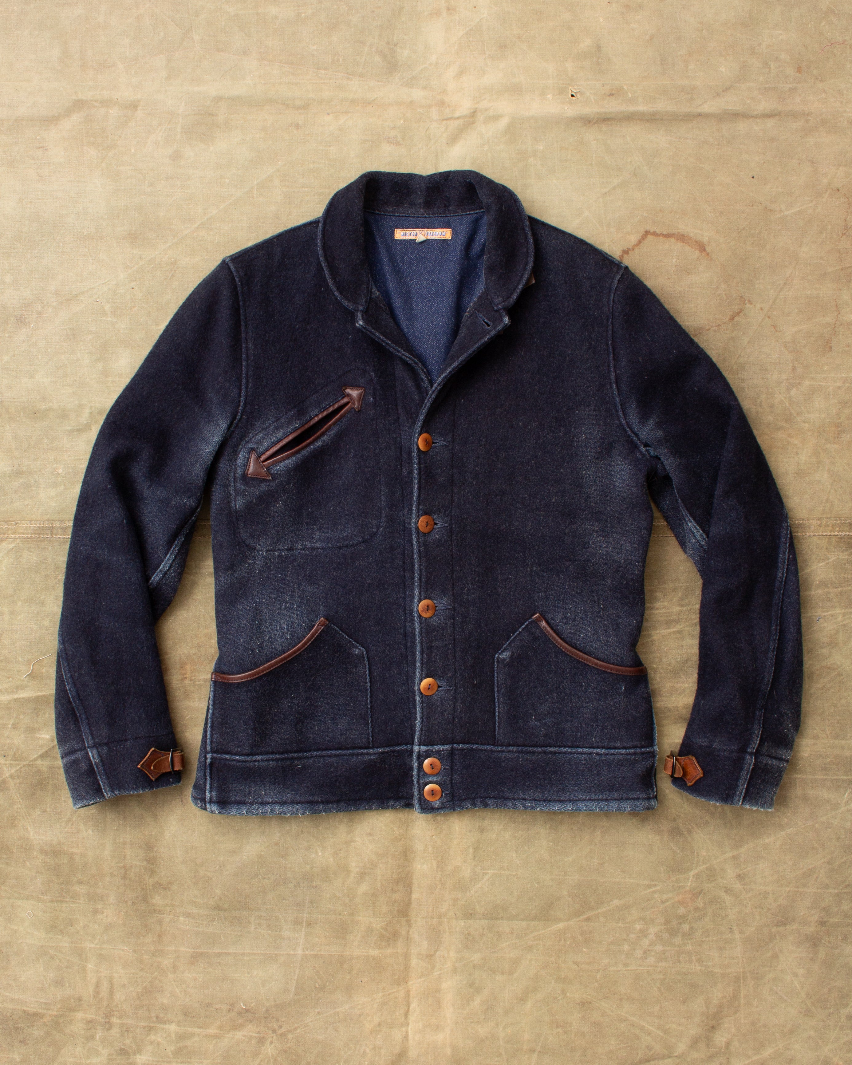 cutlass　Mister freedom ジャケット Second Hand Mister Freedom Jacket Chaparral Blouse Indigo Melton