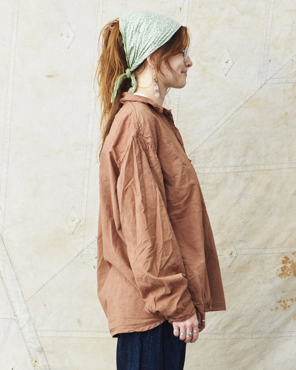 Tender 462 Tan Wattle Dyed Millwheel Shirt