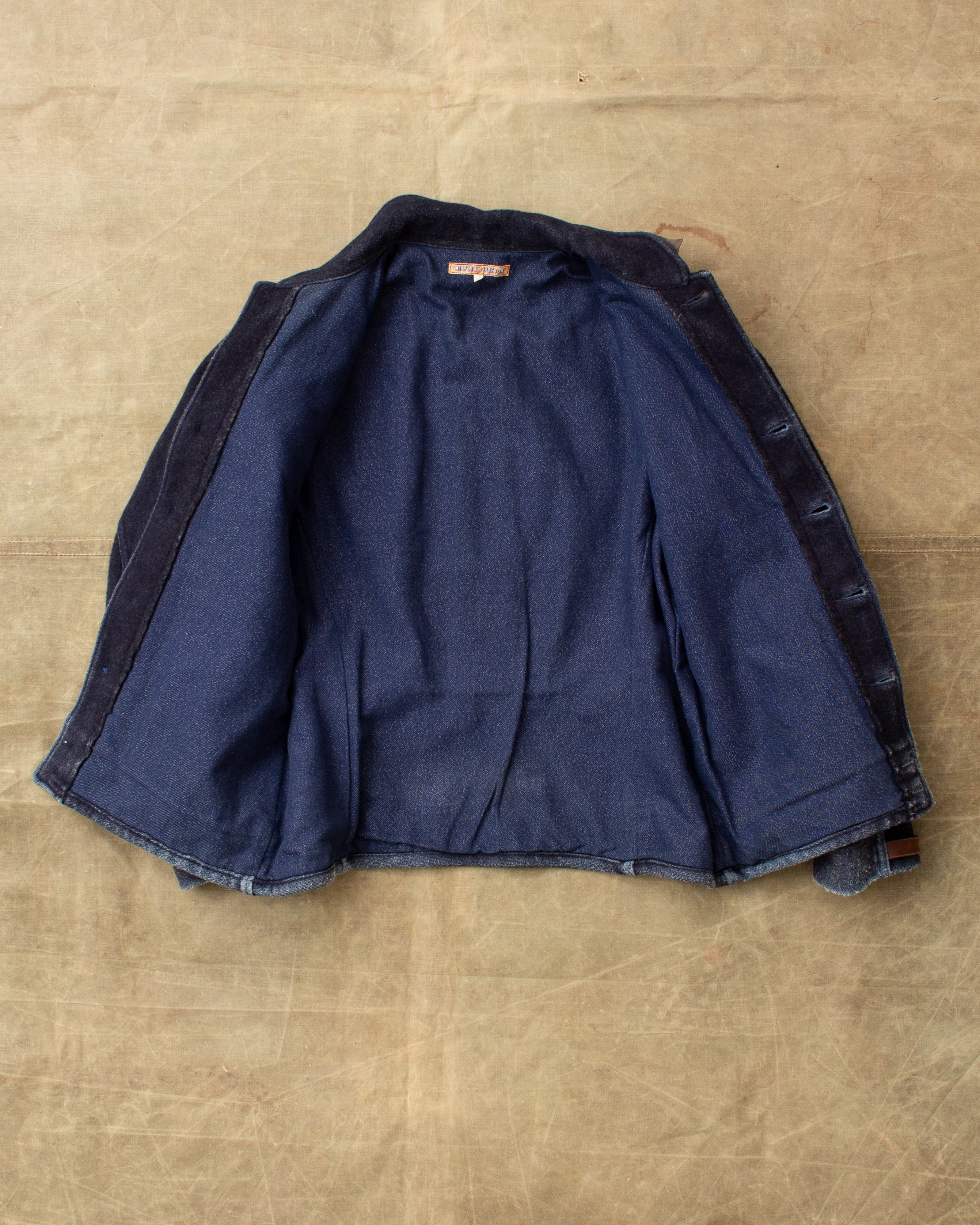 Second Hand Mister Freedom Jacket Chaparral Blouse Indigo Melton