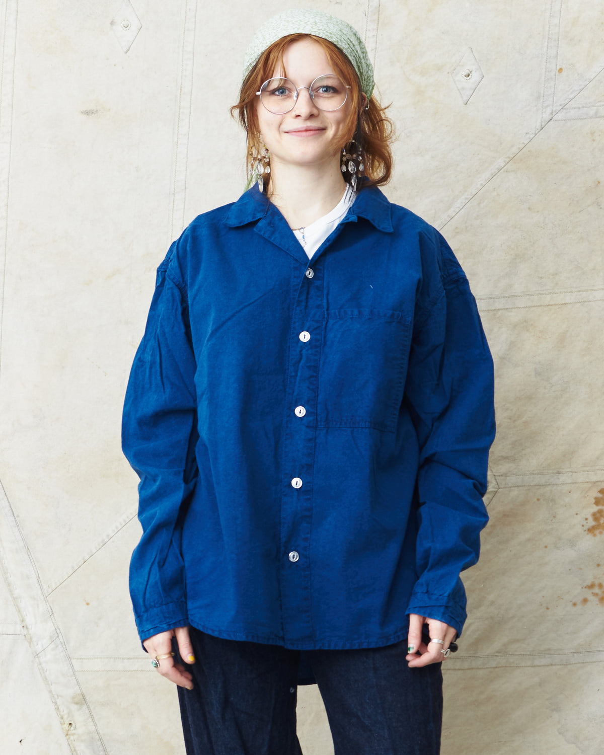 Tender 462 Achilles' Heel Indigo Dyed Millwheel Shirt