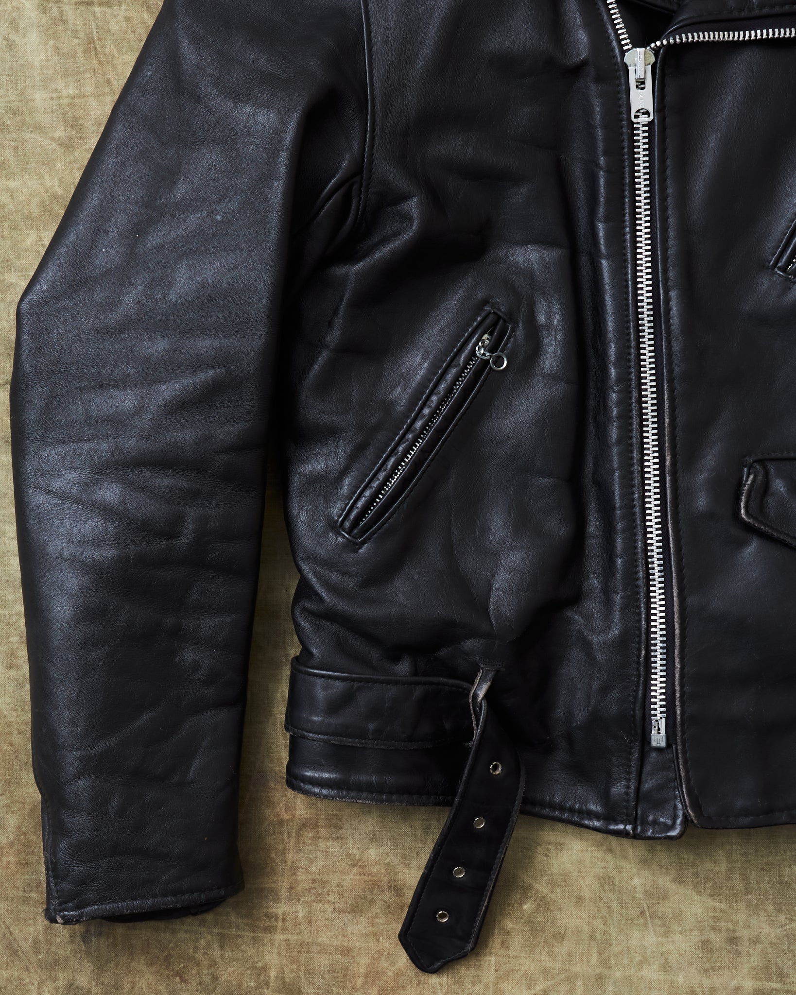 Second Hand Schott Perfecto Jacket Black Size 42 Long – Second Sunrise