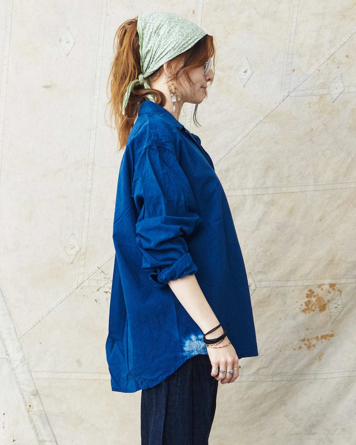 Tender 462 Achilles' Heel Indigo Dyed Millwheel Shirt
