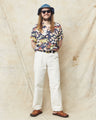 Sun Surf SS39414 Rayon Hawaiian Shirt "The Triangular Fight"