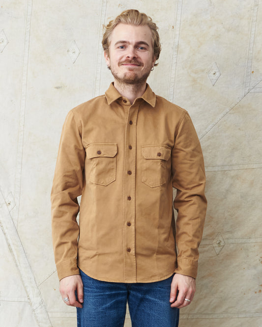 Indigofera Alamo Shirt Khaki Beige