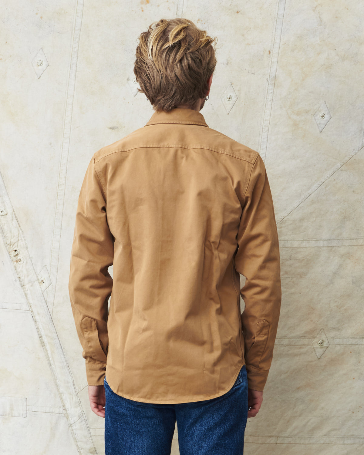 Indigofera Alamo Shirt Khaki Beige