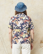 Sun Surf SS39414 Rayon Hawaiian Shirt "The Triangular Fight"