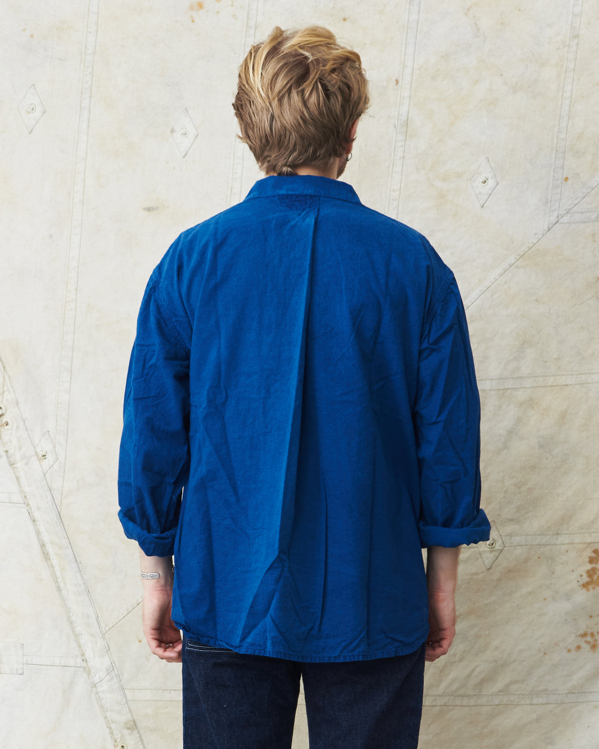 Tender 462 Achilles' Heel Indigo Dyed Millwheel Shirt