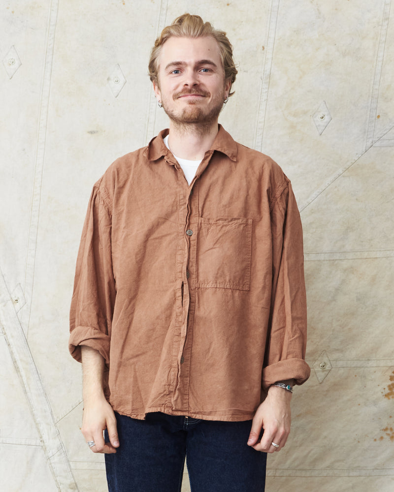 tender co wallby shirt ストライプ wattle染（Tender Type 431 Raglan 