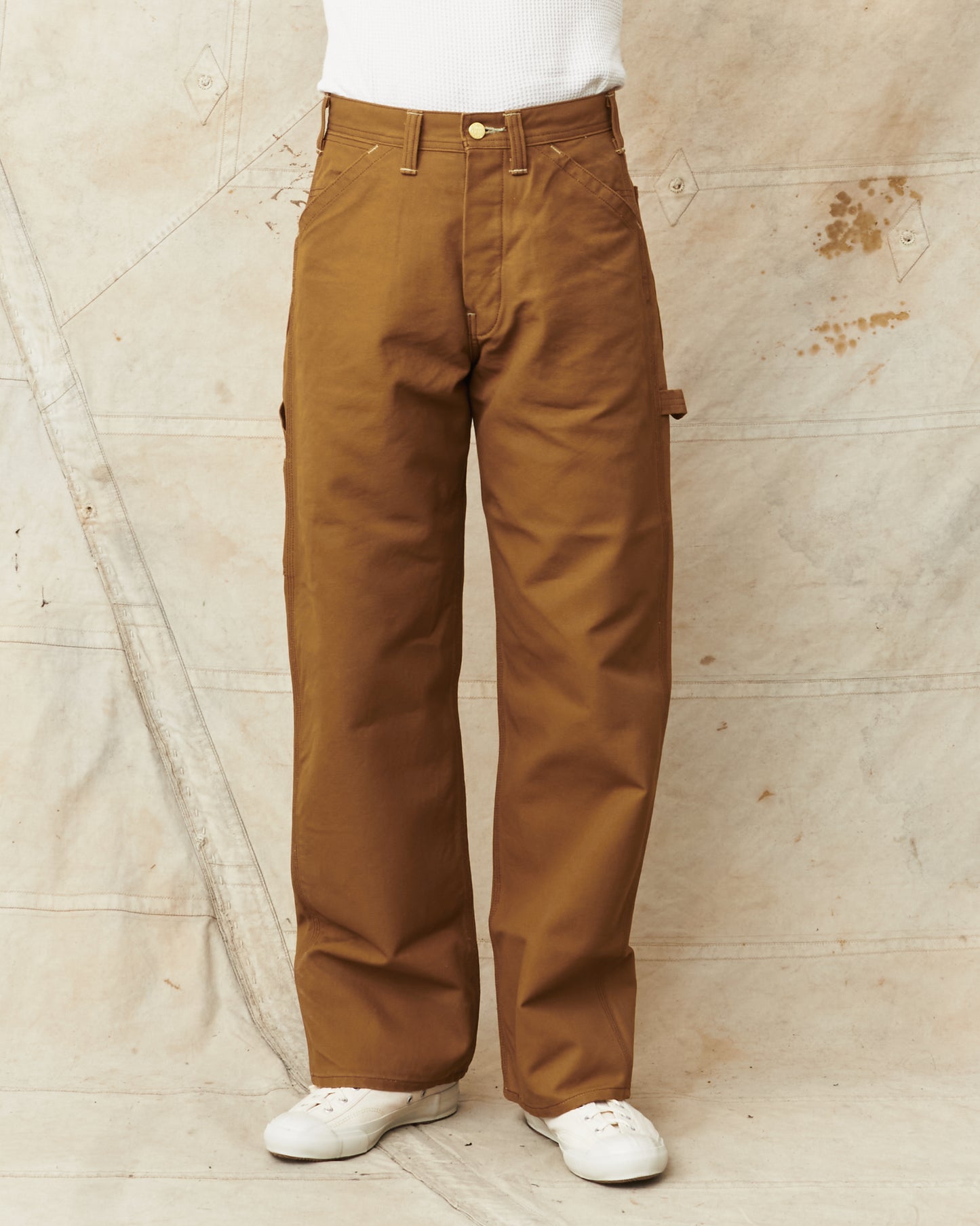 Sugar Cane & Co SC42497 13oz. Brown Duck Work Pants