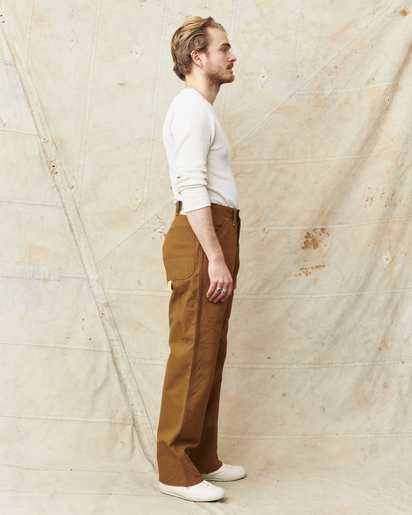 Sugar Cane & Co SC42497 13oz. Brown Duck Work Pants
