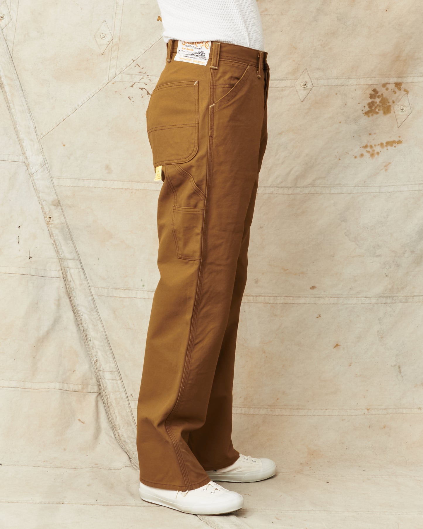 Sugar Cane & Co SC42497 13oz. Brown Duck Work Pants