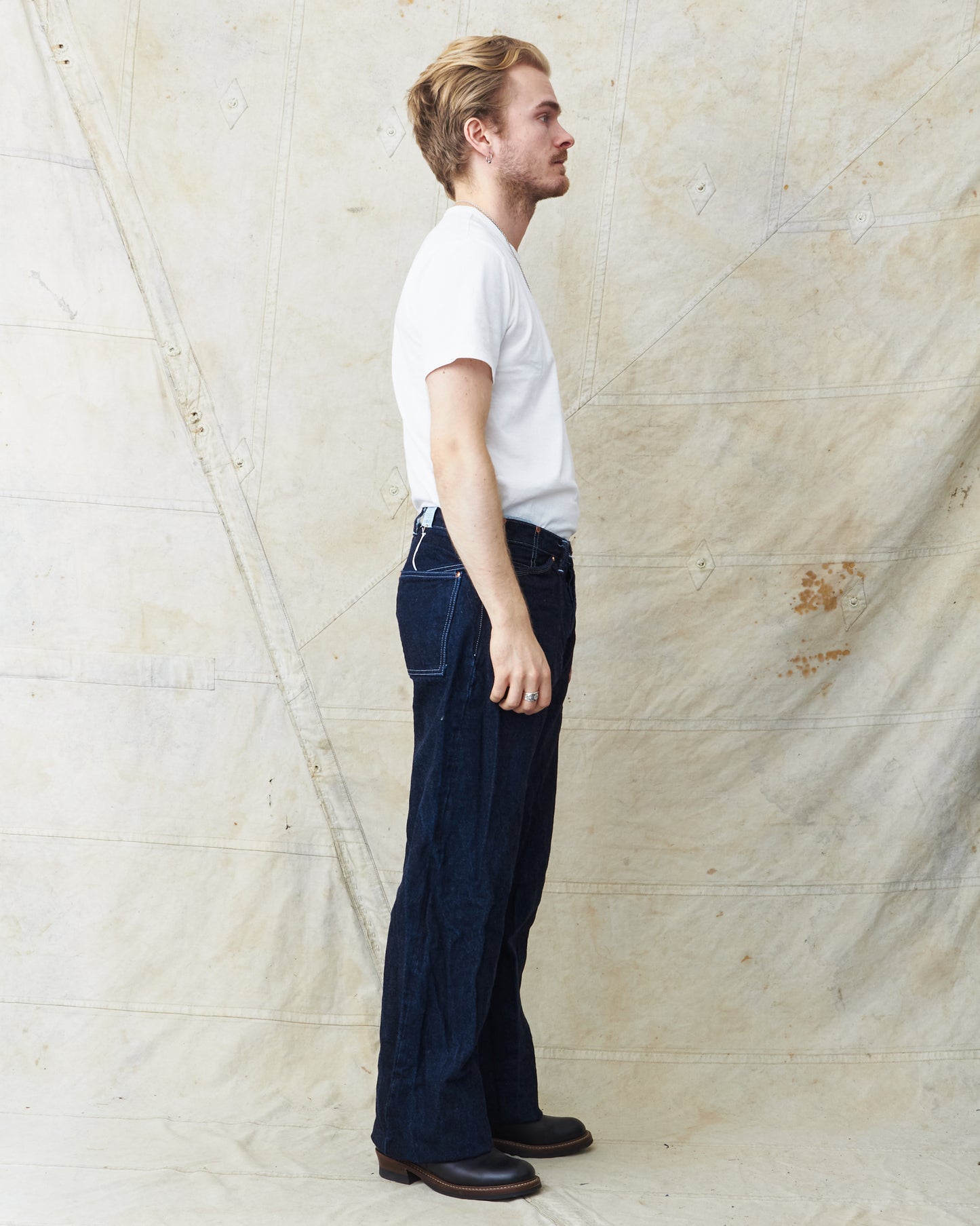 Tender Type 136 Oxford Jeans 16 oz Rinsed Selvage Denim