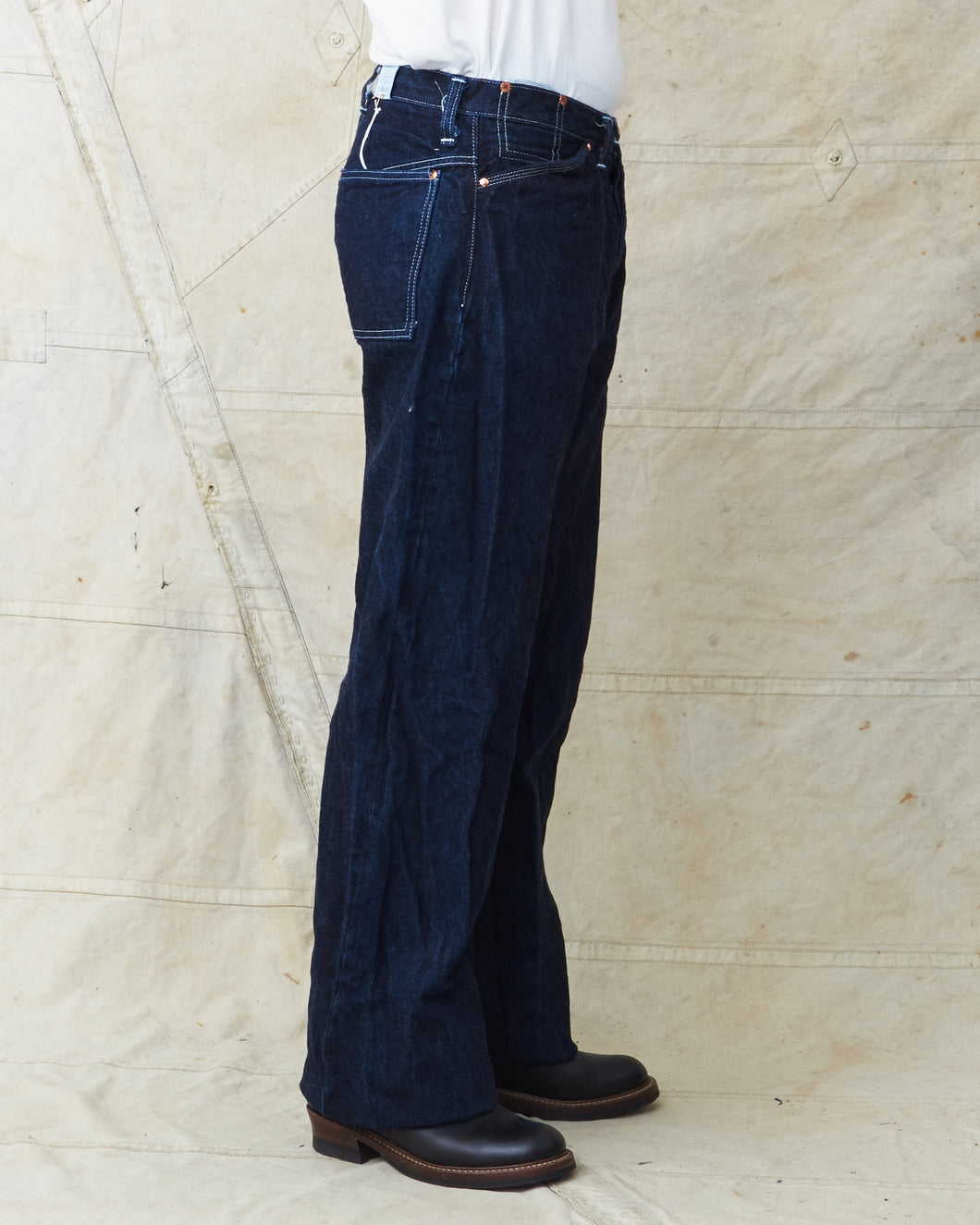 Tender Type 136 Oxford Jeans 16 oz Rinsed Selvage Denim – Second