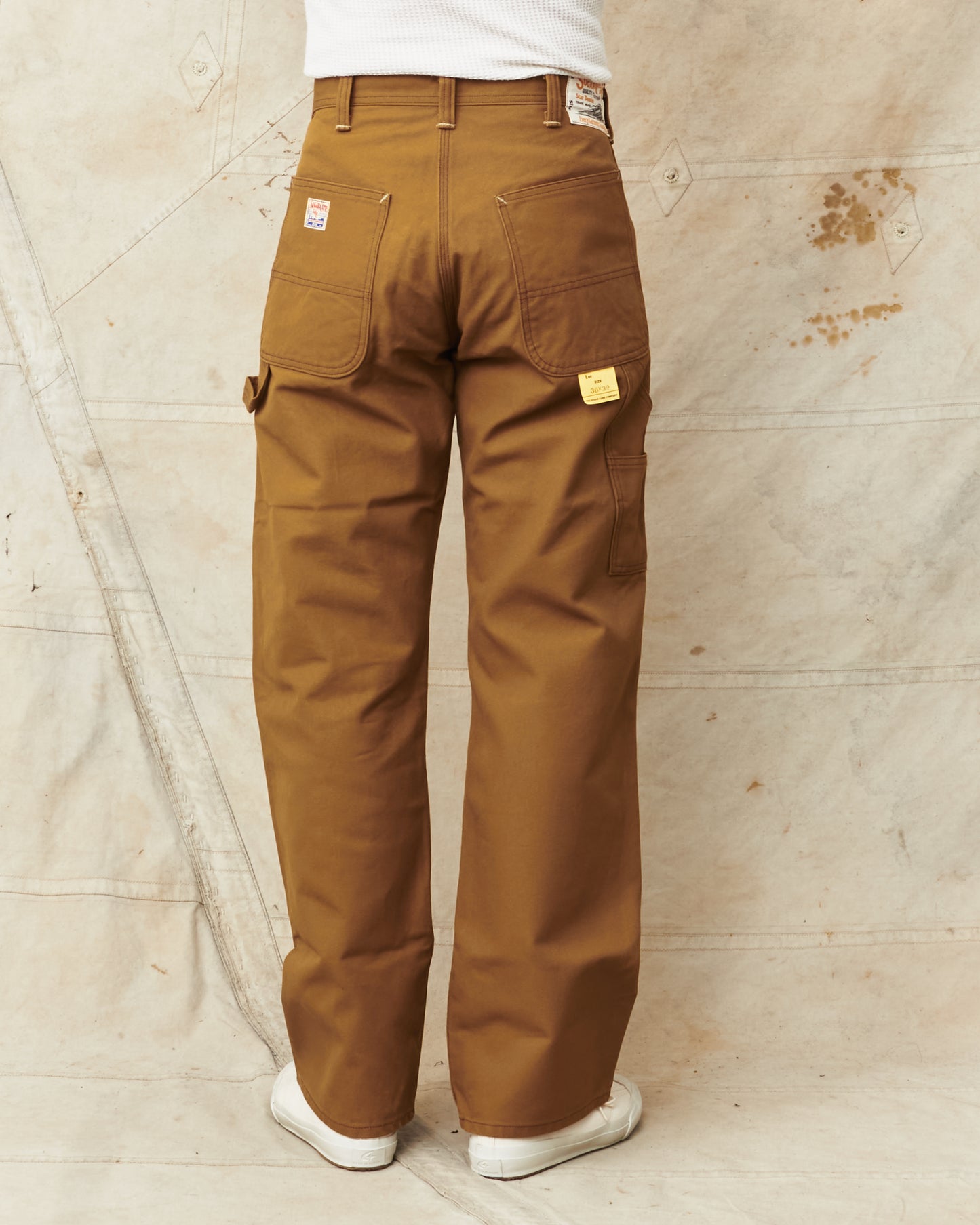 Sugar Cane & Co SC42497 13oz. Brown Duck Work Pants