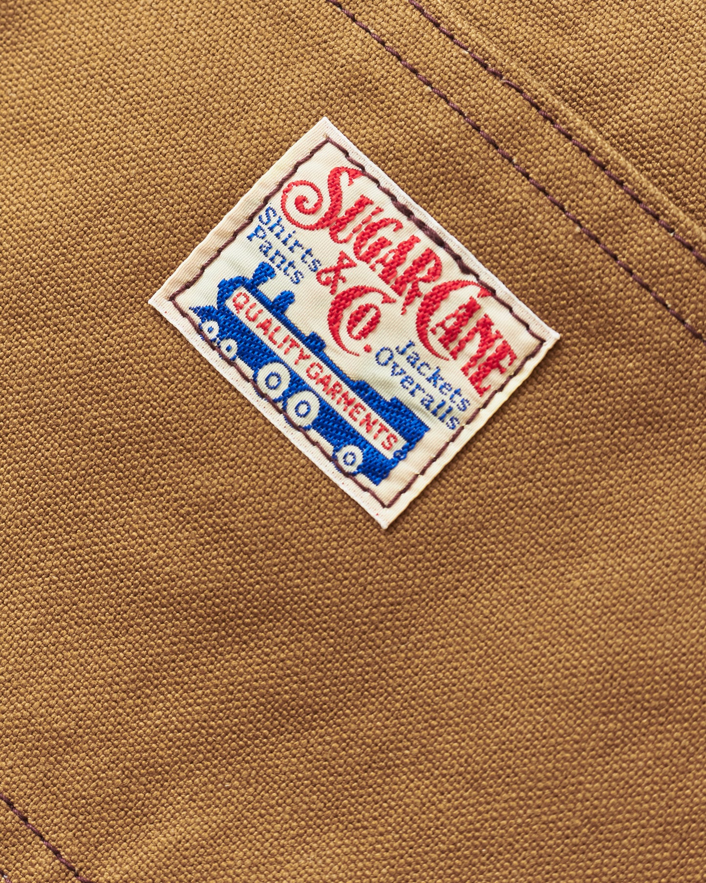 Sugar Cane & Co SC42497 13oz. Brown Duck Work Pants