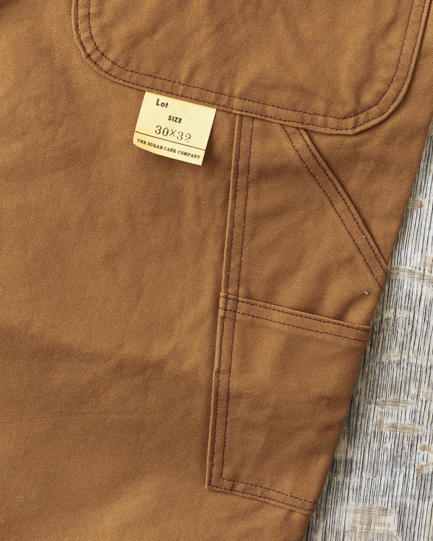 Sugar Cane & Co SC42497 13oz. Brown Duck Work Pants