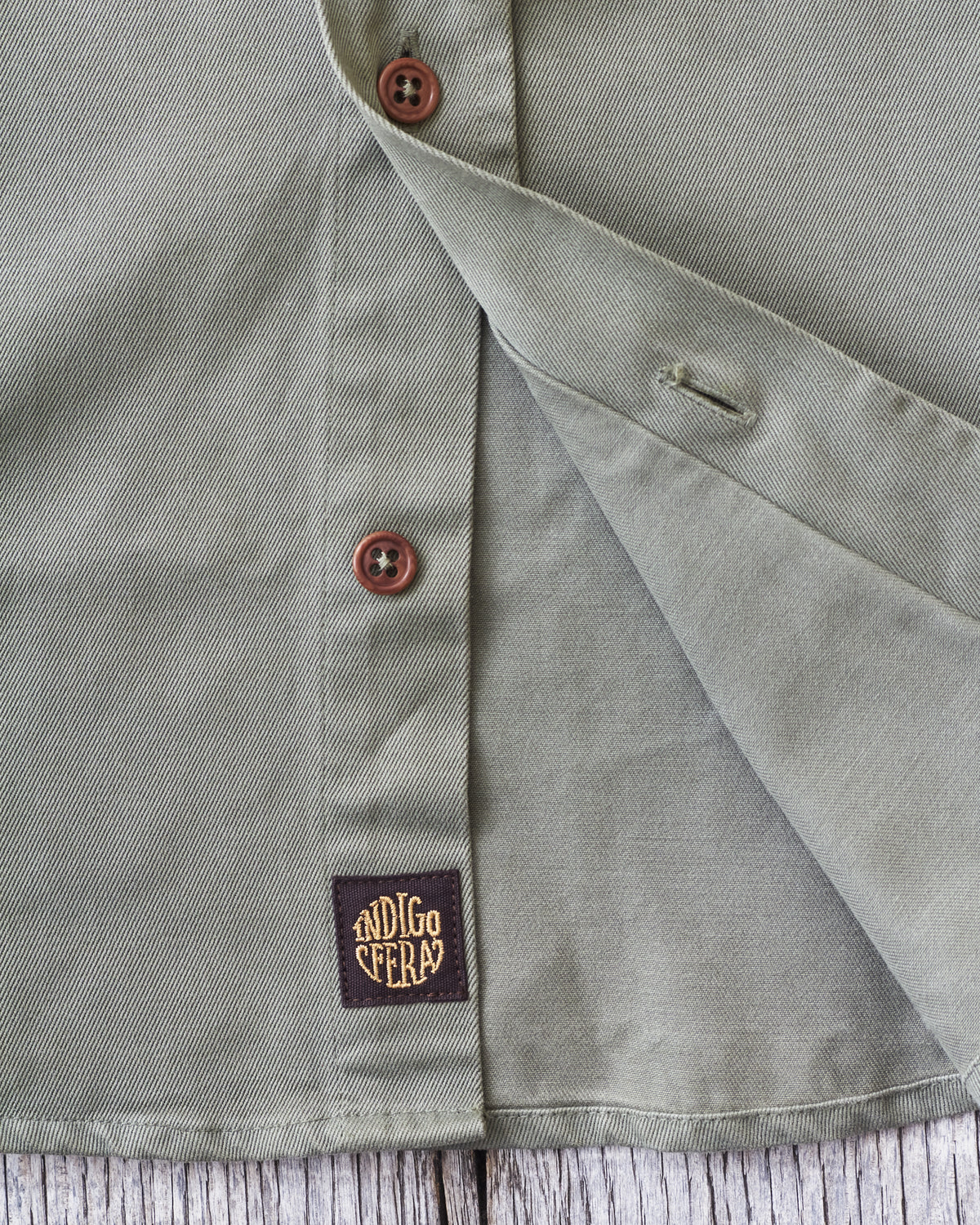 Indigofera Alamo Shirt MASH Green
