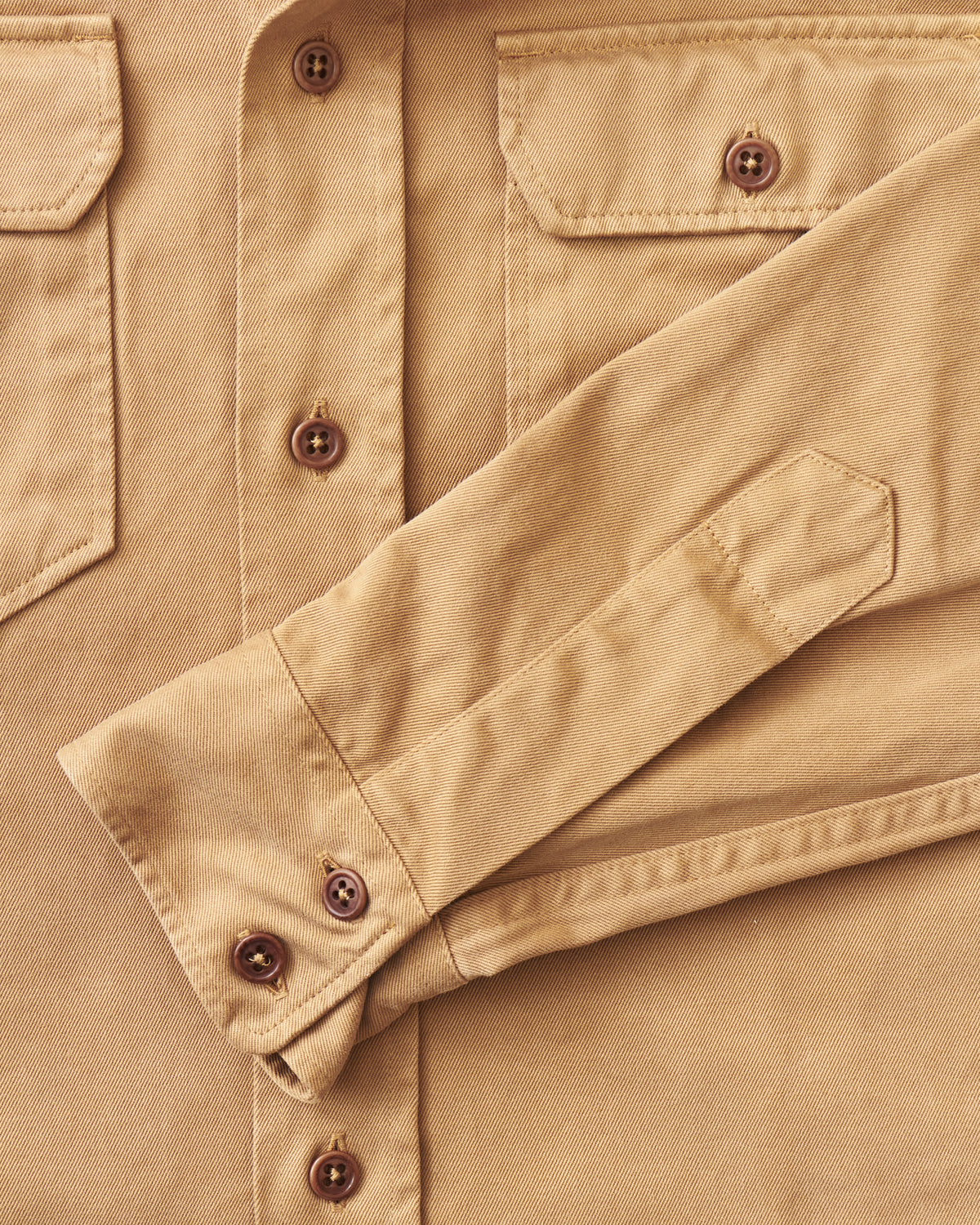 Indigofera Alamo Shirt Khaki Beige