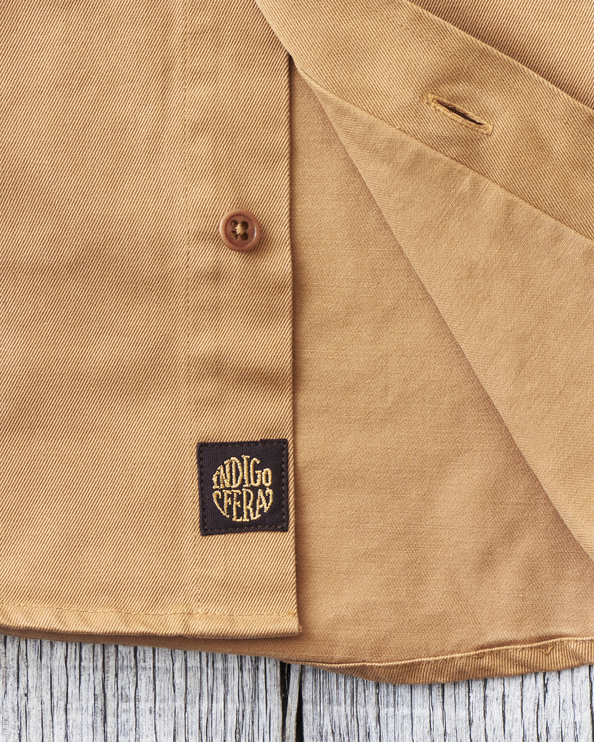 Indigofera Alamo Shirt Khaki Beige