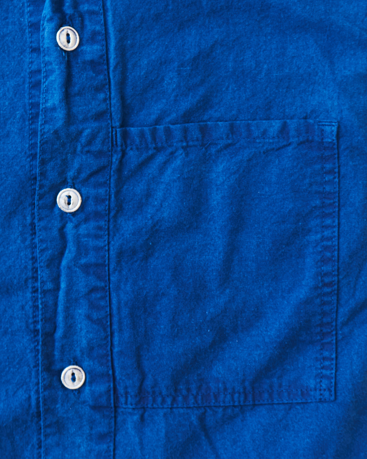 Tender 462 Achilles' Heel Indigo Dyed Millwheel Shirt