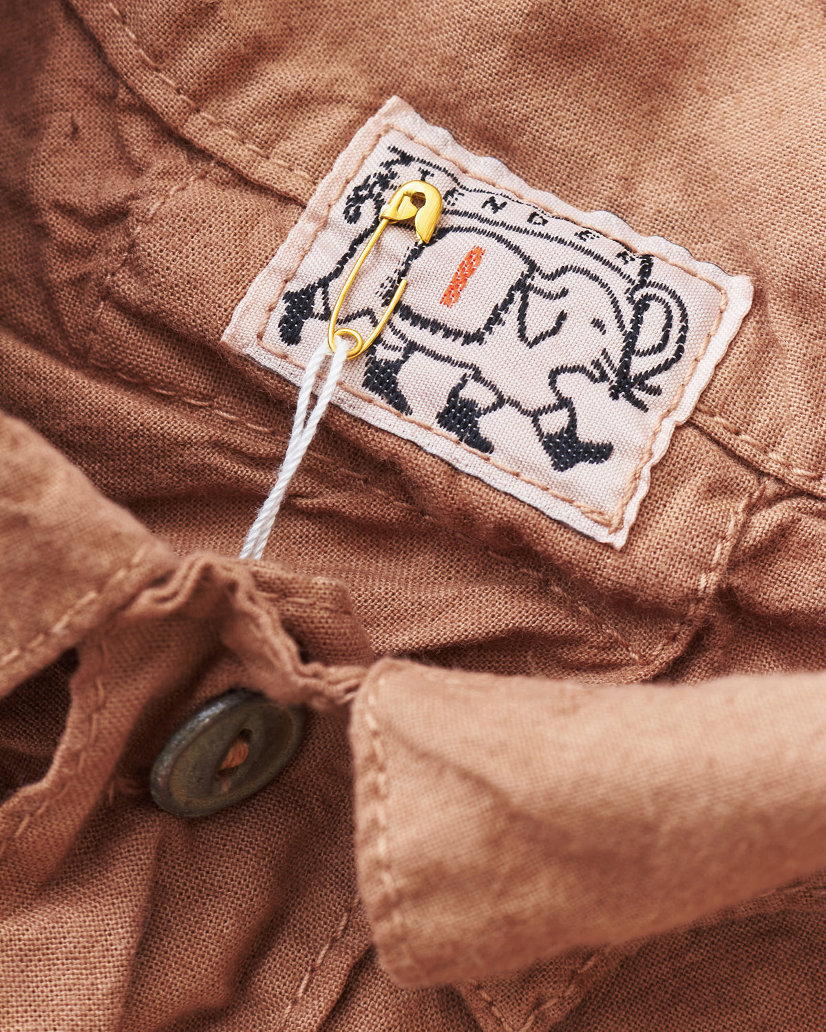 Tender 462 Tan Wattle Dyed Millwheel Shirt