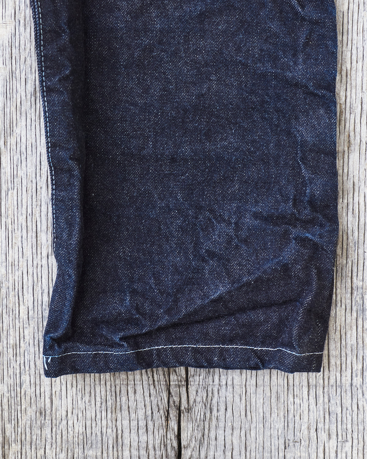 Tender Type 125 High Straight Jeans 16 oz Rinsed Selvage Denim