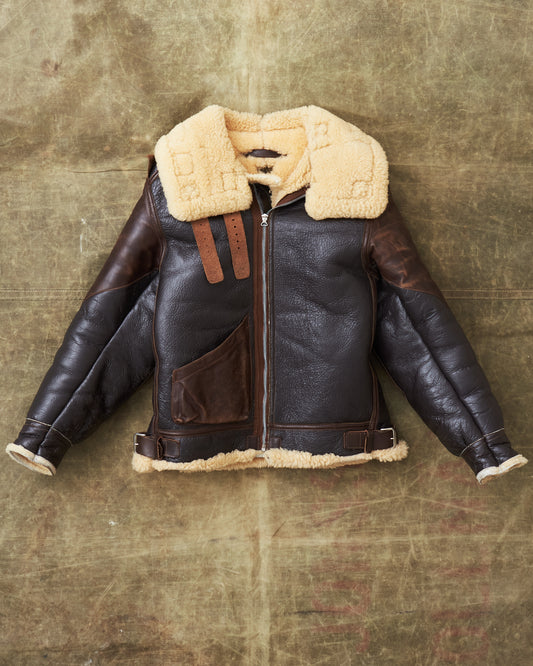 Second Hand Eastman Leather B-3 Flight Jacket Size 38