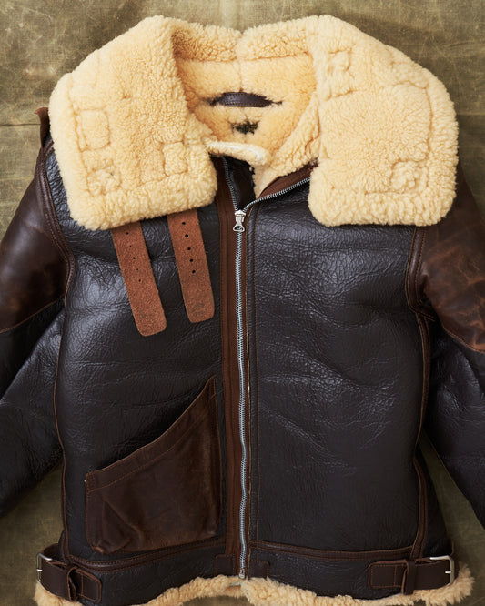 Second Hand Eastman Leather B-3 Flight Jacket Size 38