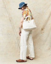 Sailor Moku Products Lot No. SM02849 Hilo Railroad Company White Canvas Tote Bag