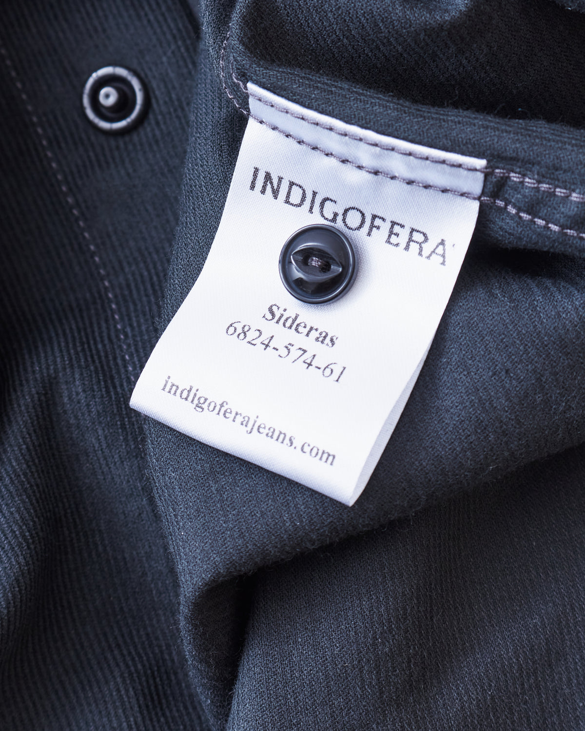 Indigofera Sideras Corduroy Shirt Petrol