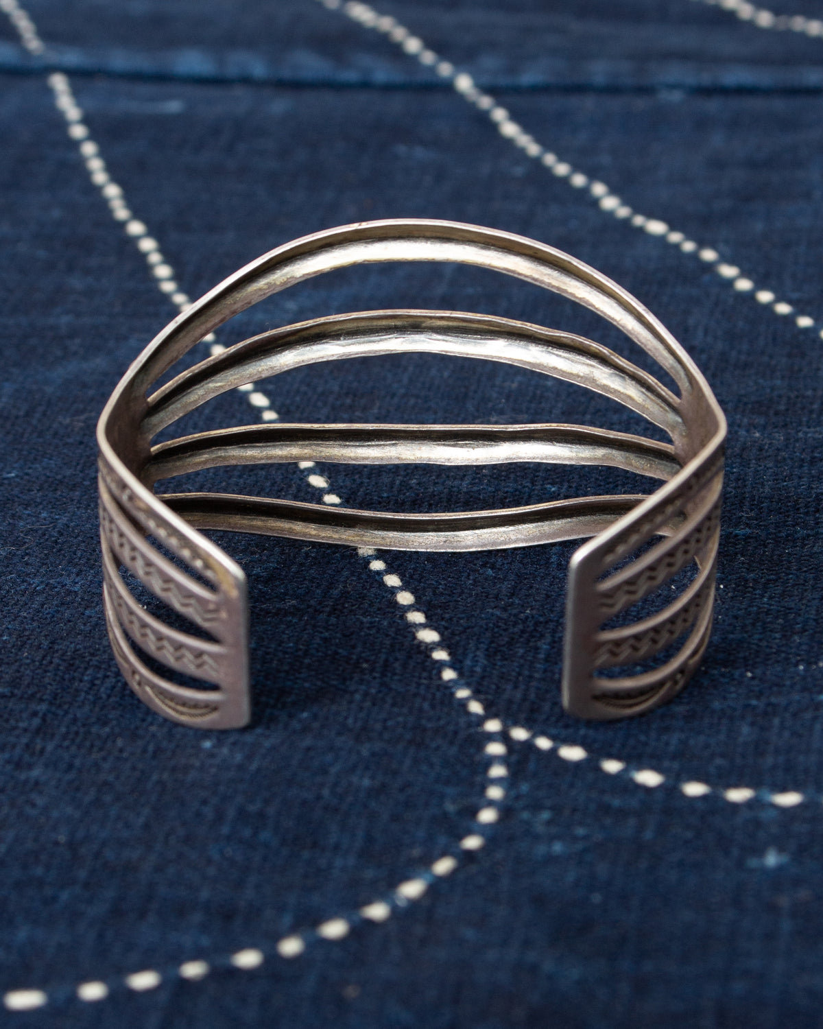 Vintage Navajo Silver Bracelet no. 4