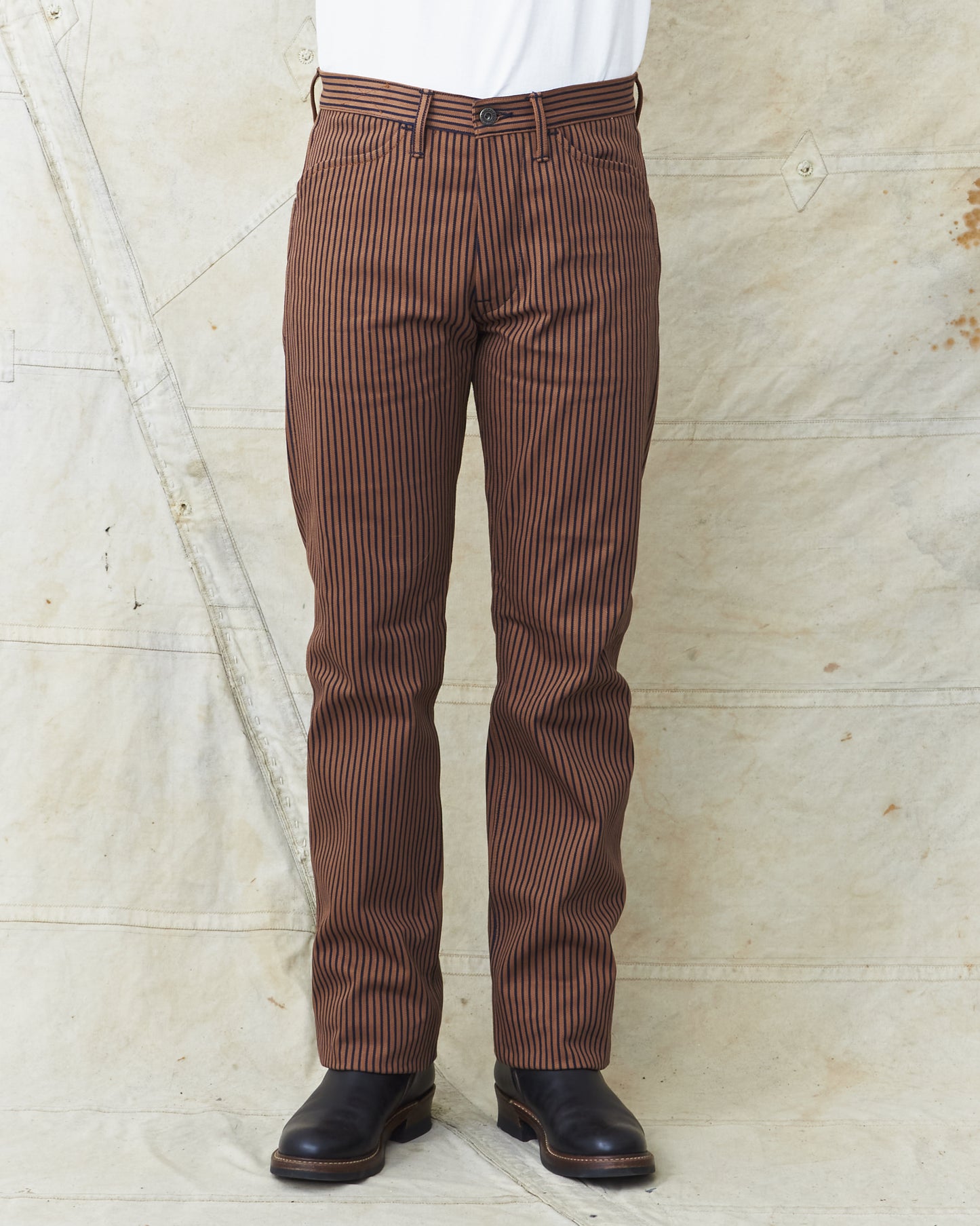Indigofera Swearengen Pants Groot / Indigo Stripe