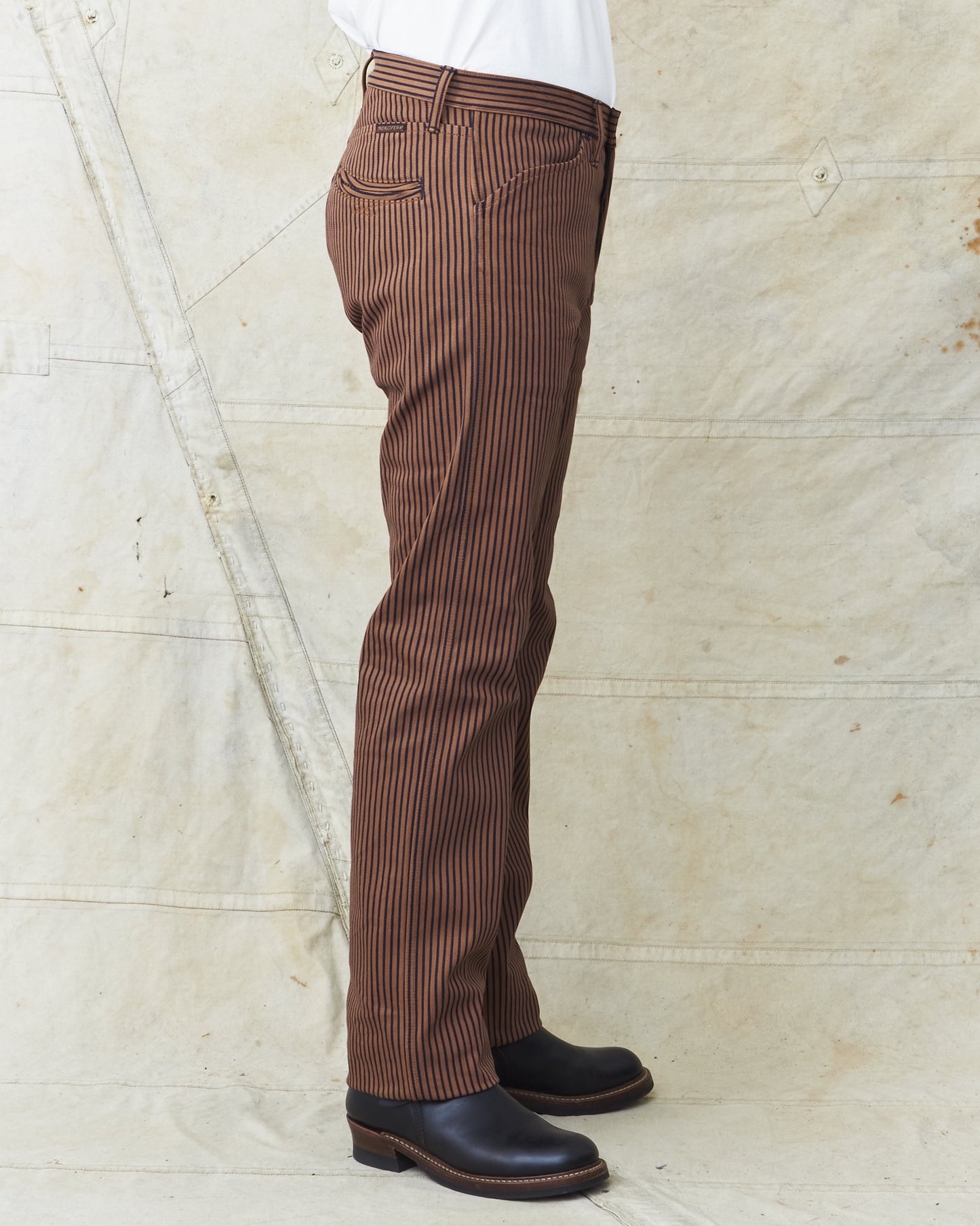 Indigofera Swearengen Pants Groot / Indigo Stripe