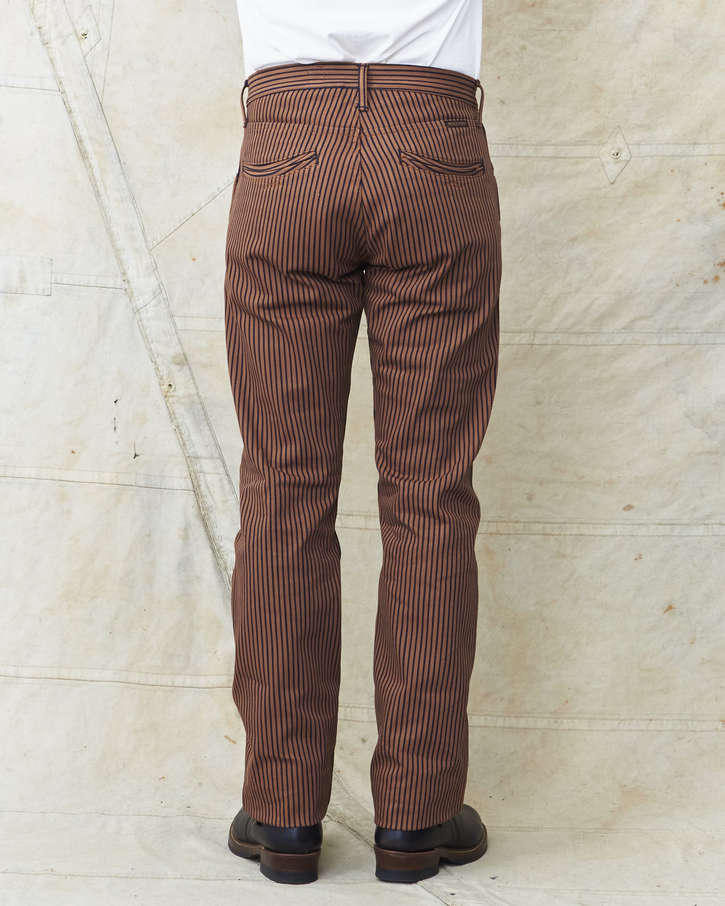 Indigofera Swearengen Pants Groot / Indigo Stripe
