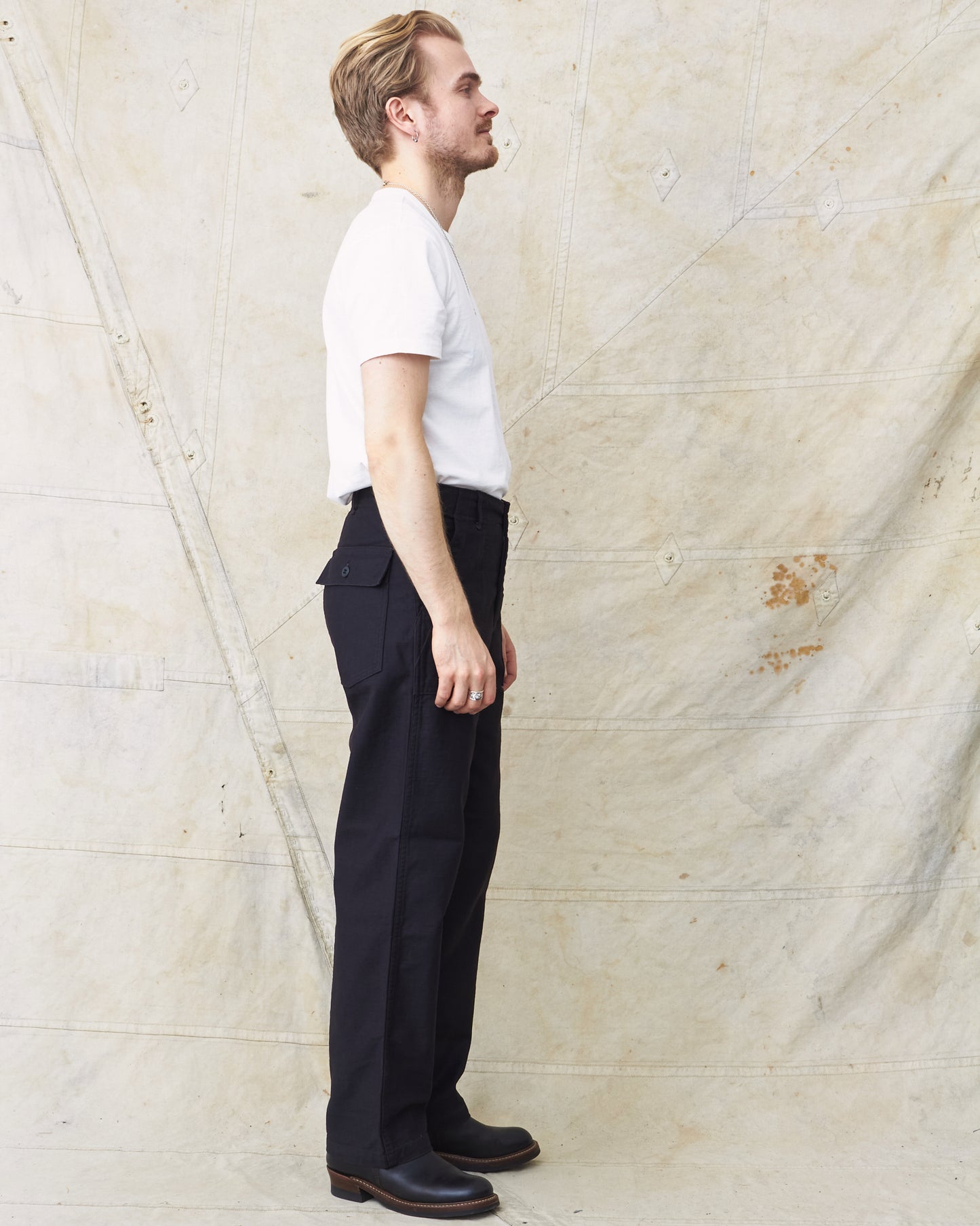 OrSlow 5002 Fatigue Pants Black