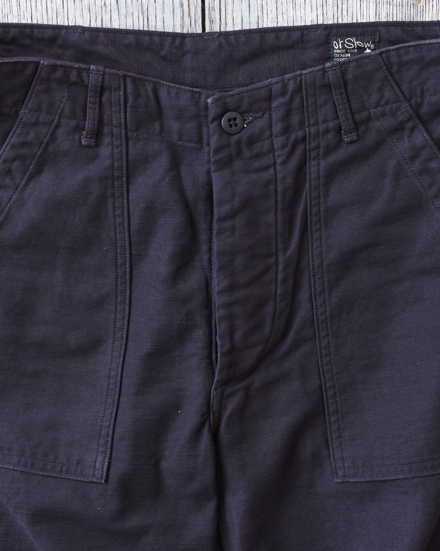 OrSlow 5002 Fatigue Pants Black