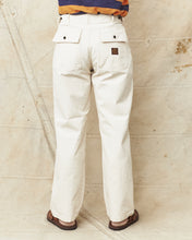 Sailor Moku Products Lot No. SM42524 10oz. White Cotton Duck Work Pants