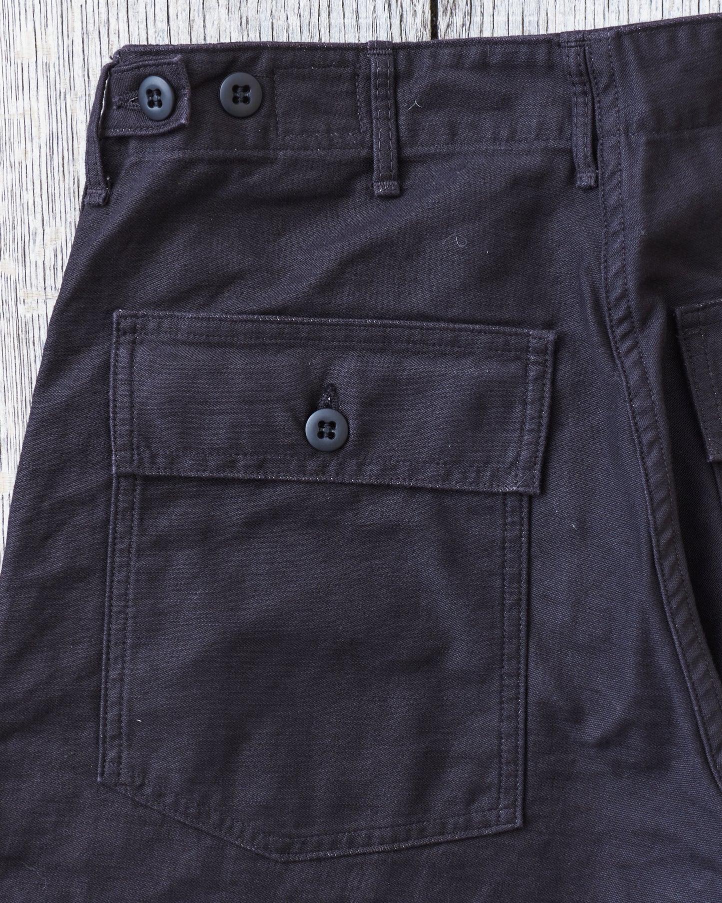 OrSlow 5002 Fatigue Pants Black