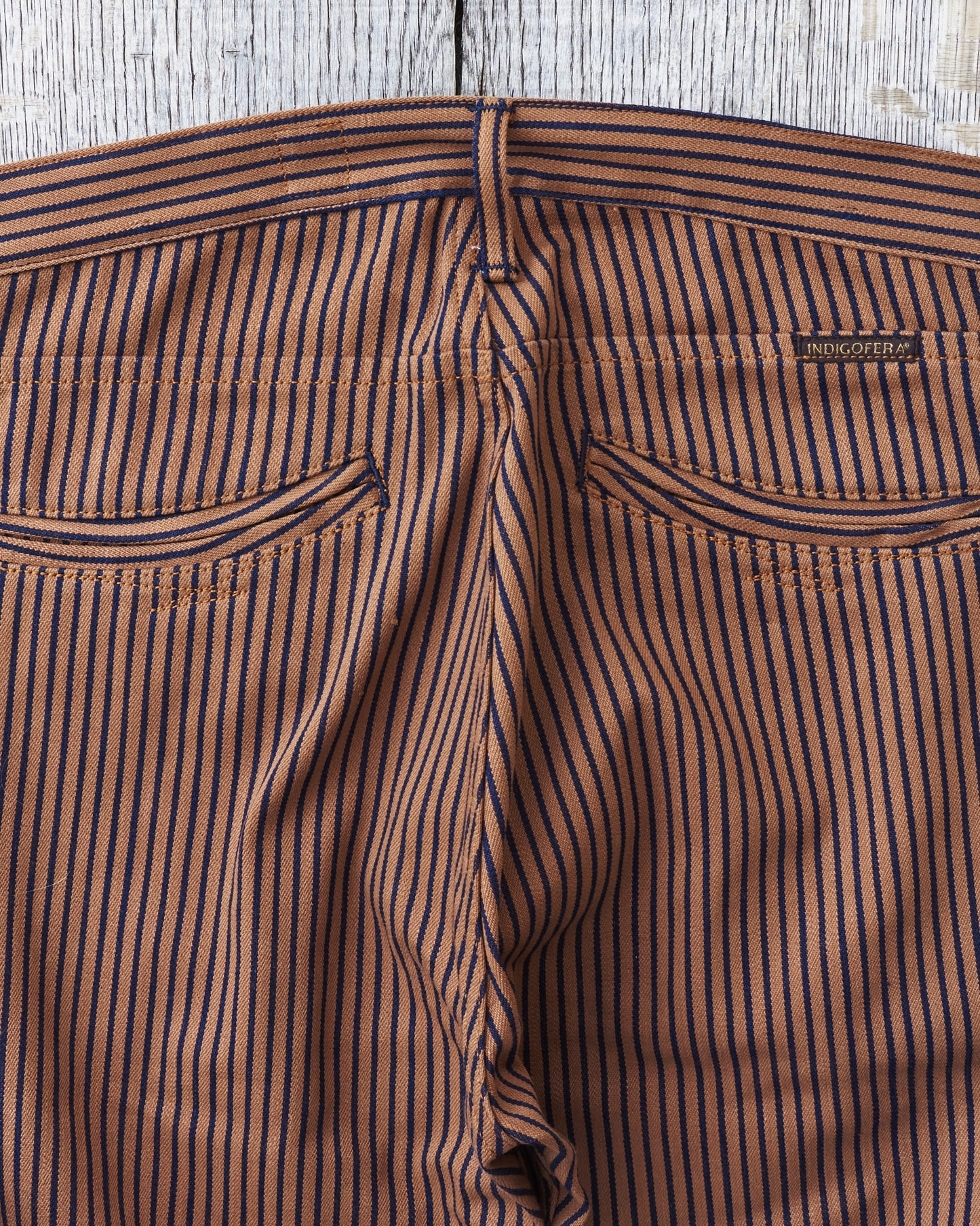 Indigofera Swearengen Pants Groot / Indigo Stripe