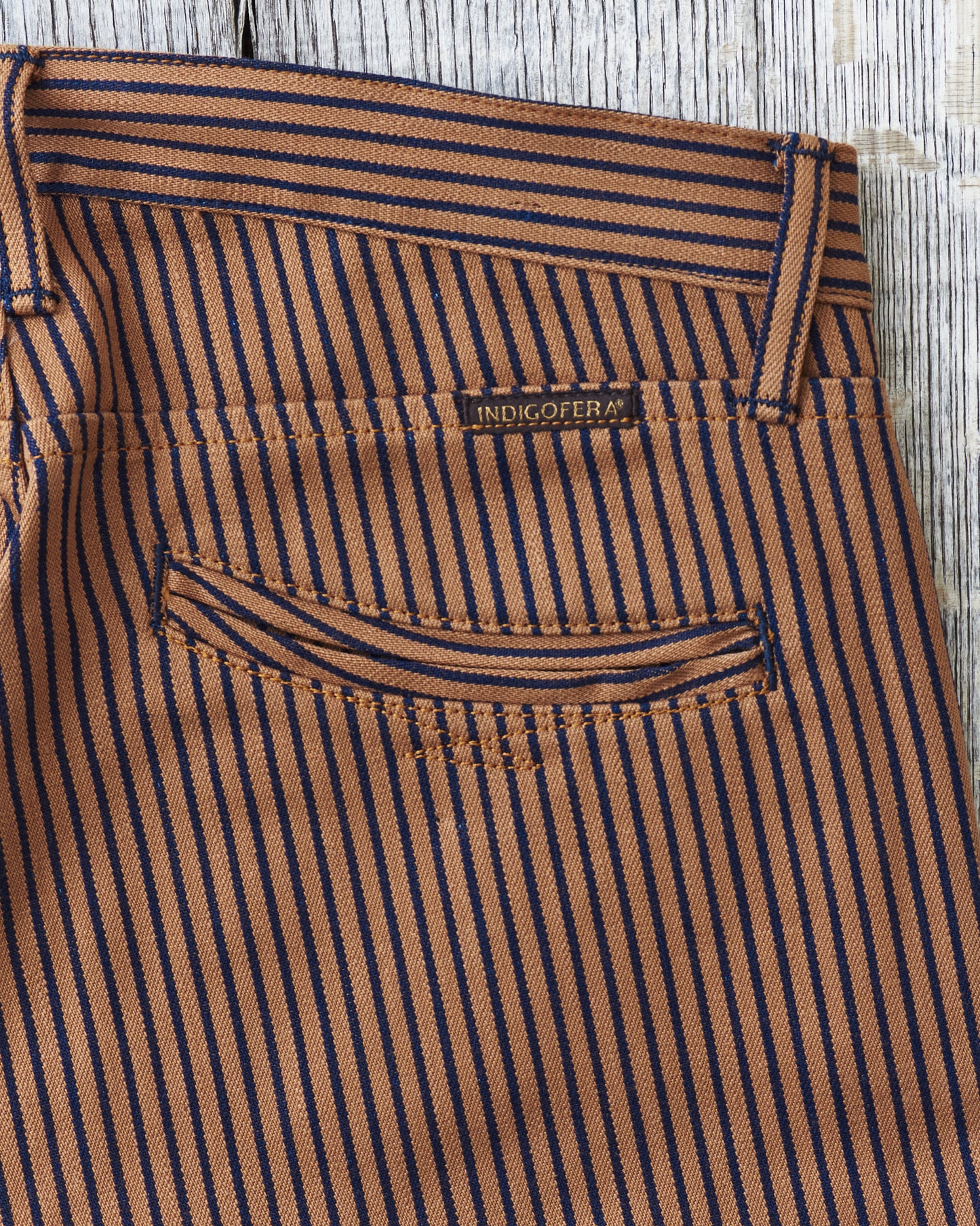 Indigofera Swearengen Pants Groot / Indigo Stripe