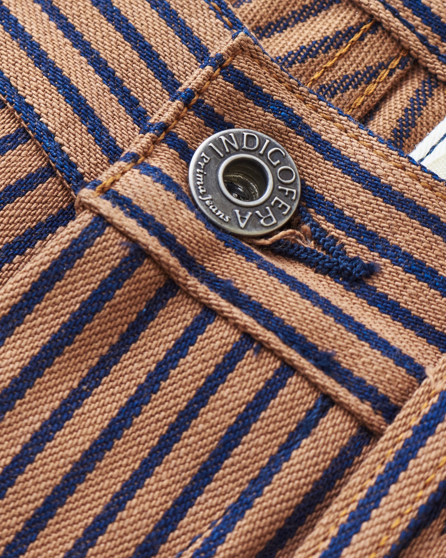 Indigofera Swearengen Pants Groot / Indigo Stripe