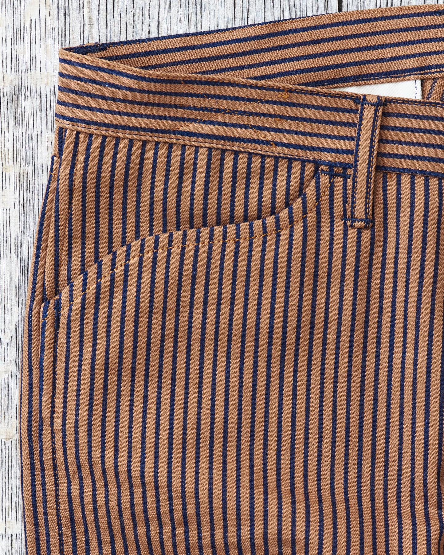 Indigofera Swearengen Pants Groot / Indigo Stripe