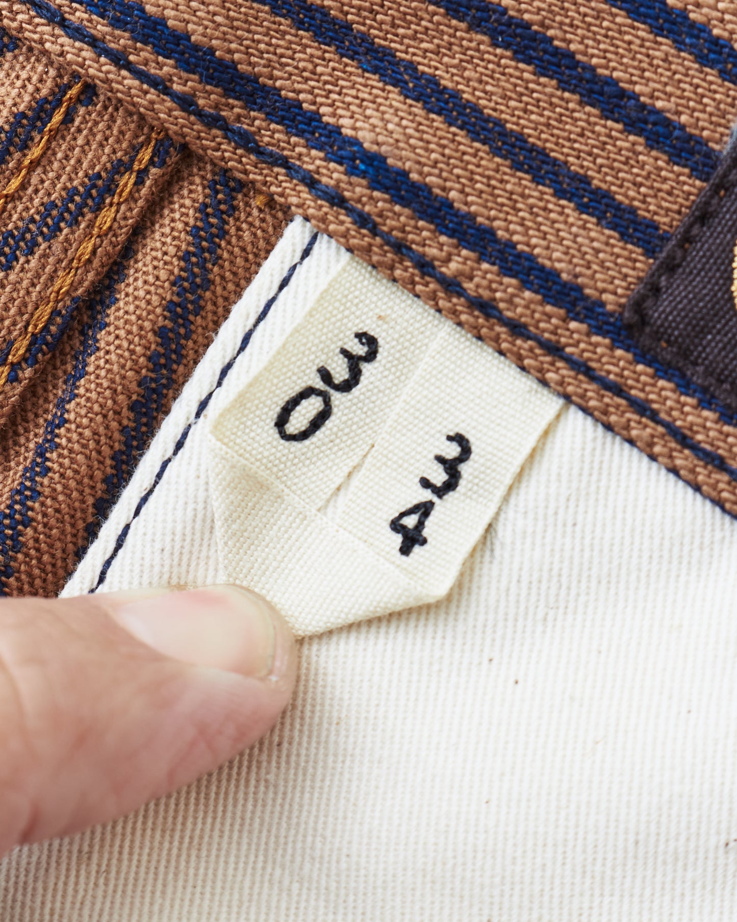 Indigofera Swearengen Pants Groot / Indigo Stripe