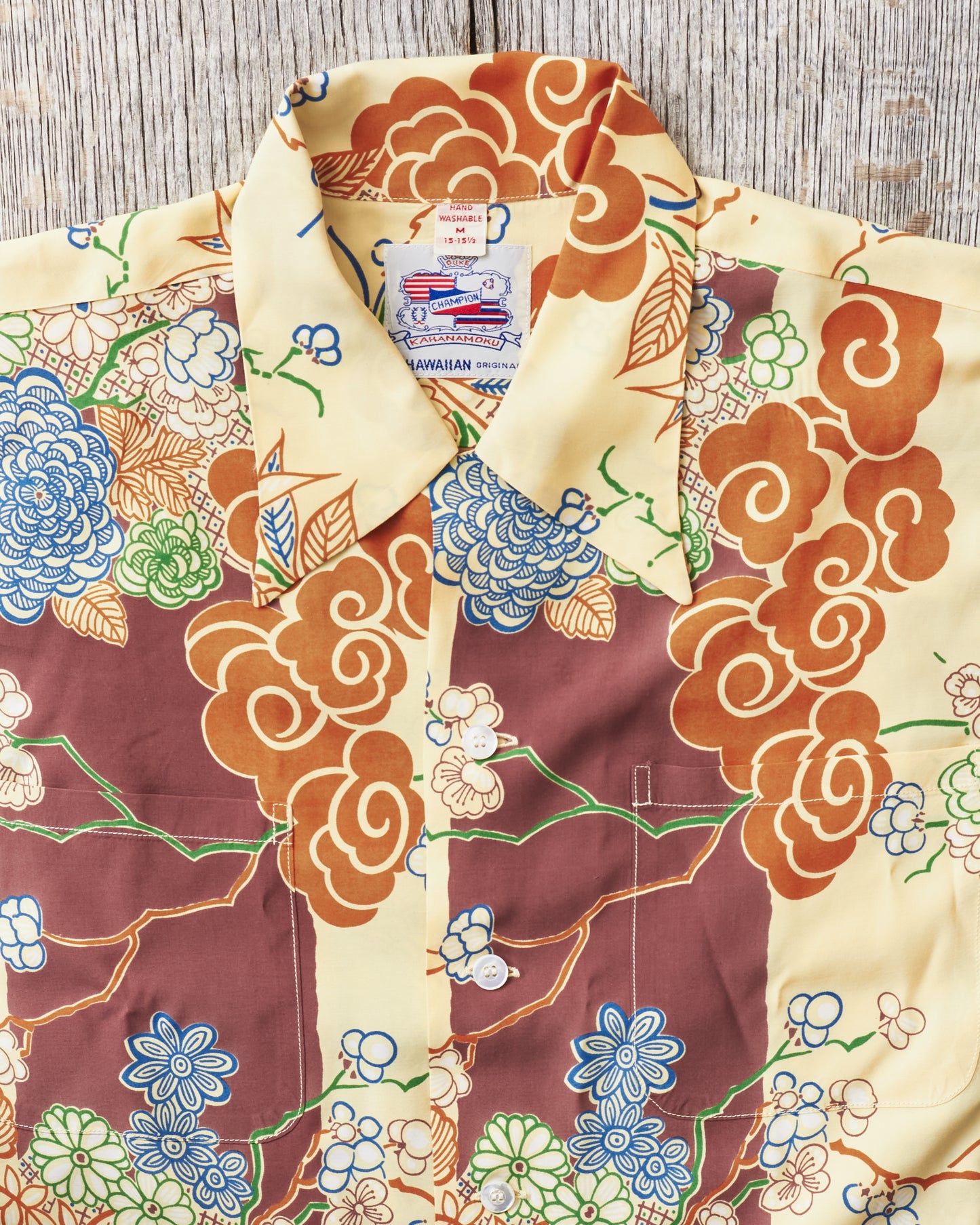 Duke Kahanamoku DK39444 Special Edition “Duke's Oriental” Rayon Hawaiian Shirt