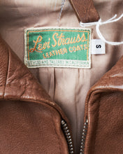Second Hand Levi's Vintage Clothing Leather Jacket Size S