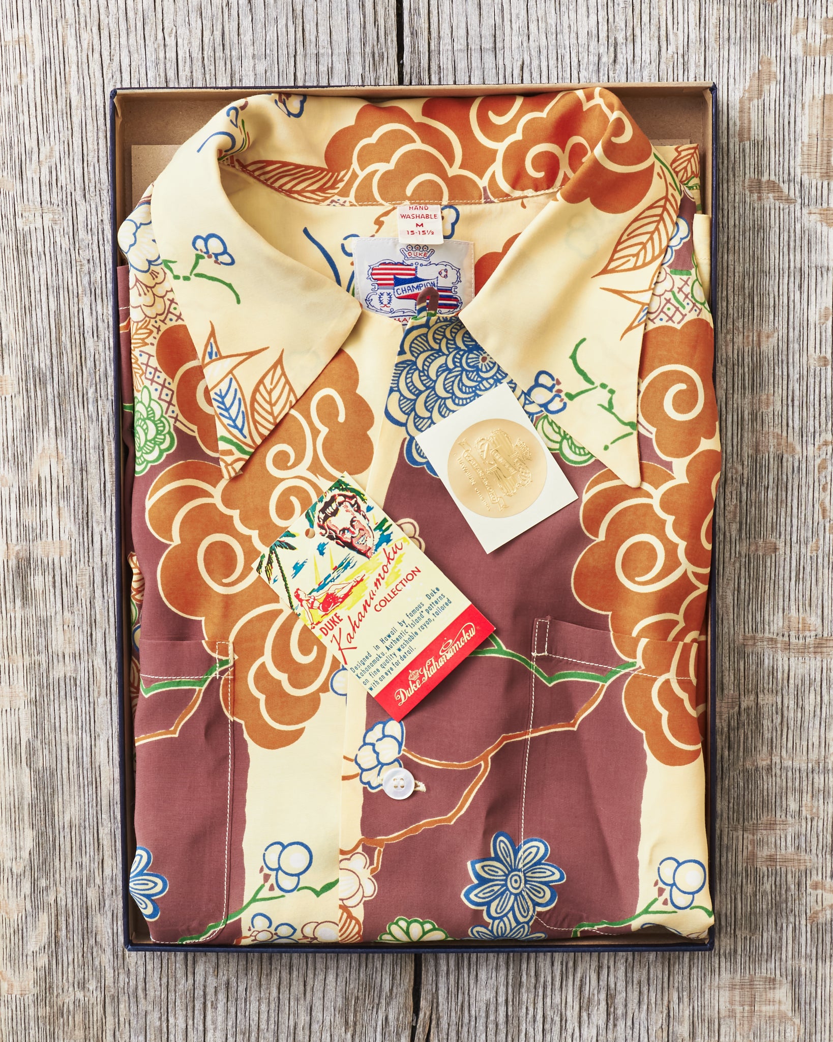 Duke Kahanamoku DK39444 Special Edition “Duke's Oriental” Rayon