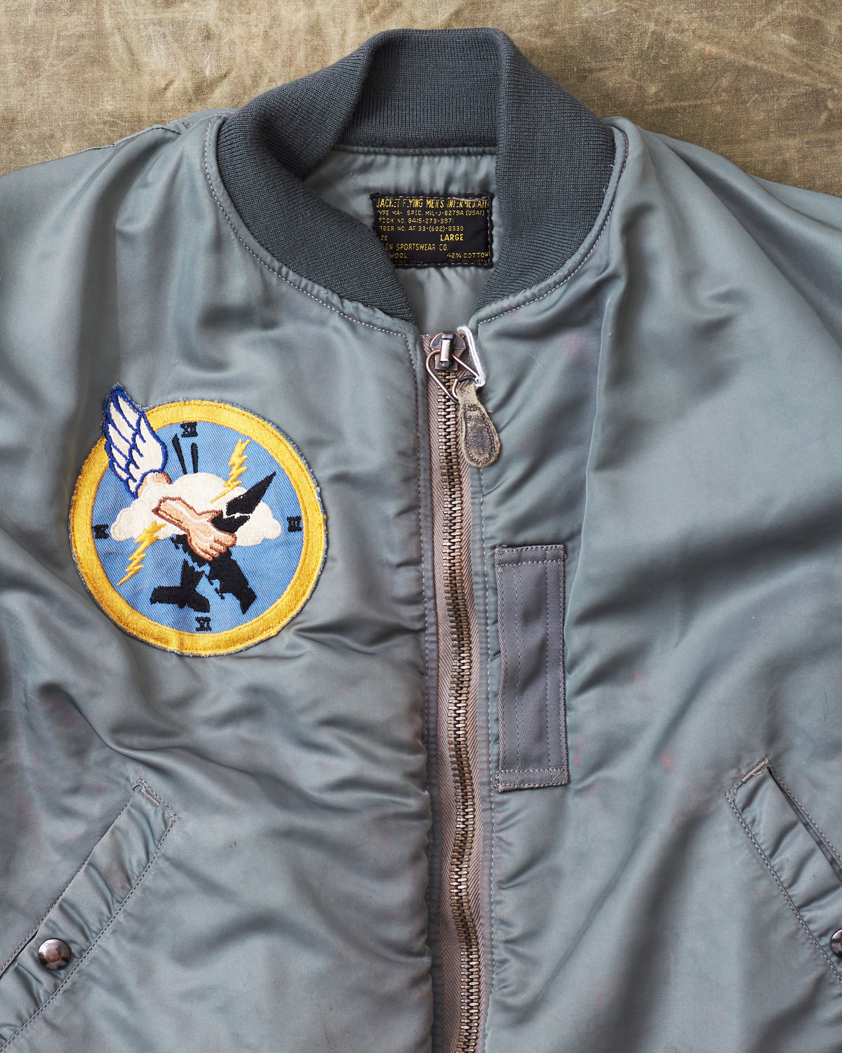 Vintage USAF MA-1 Jacket Large