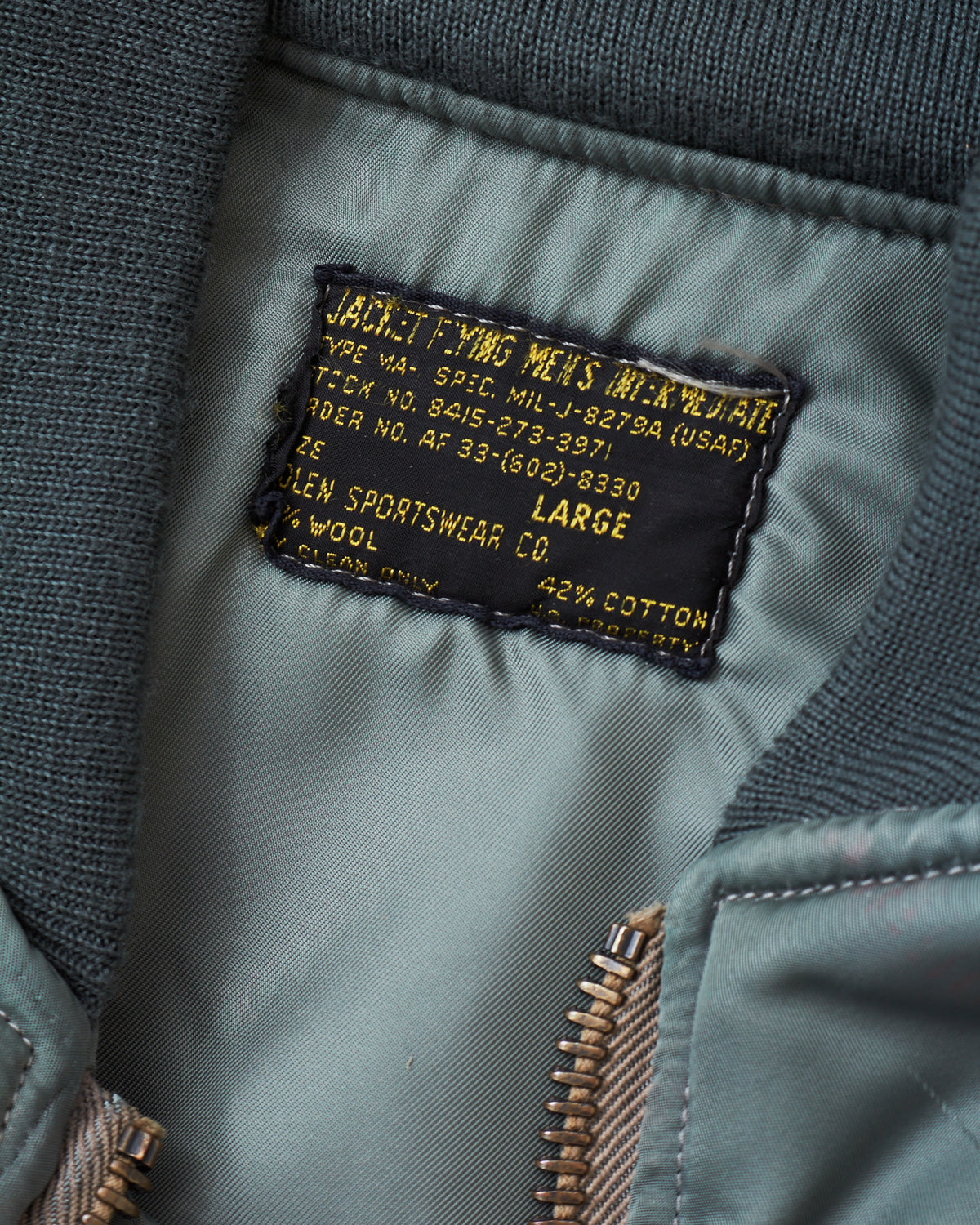 Vintage USAF MA-1 Jacket Large